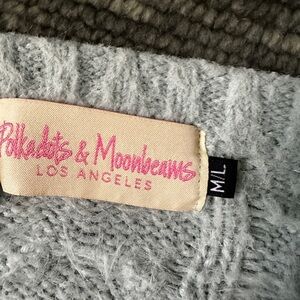 Polkadots & Moonbeams baby blue Sweater M/L